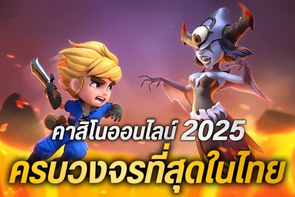 คาสิโนออนไลน์2025 ครบวงจรที่สุดในไทย