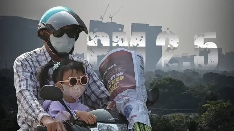 PM2.5 ค่าฝุ่นกรุงเทพ พุ่งแตะ ‘ระดับสีส้ม’ 3 เขต กระทบสุขภาพแล้ว