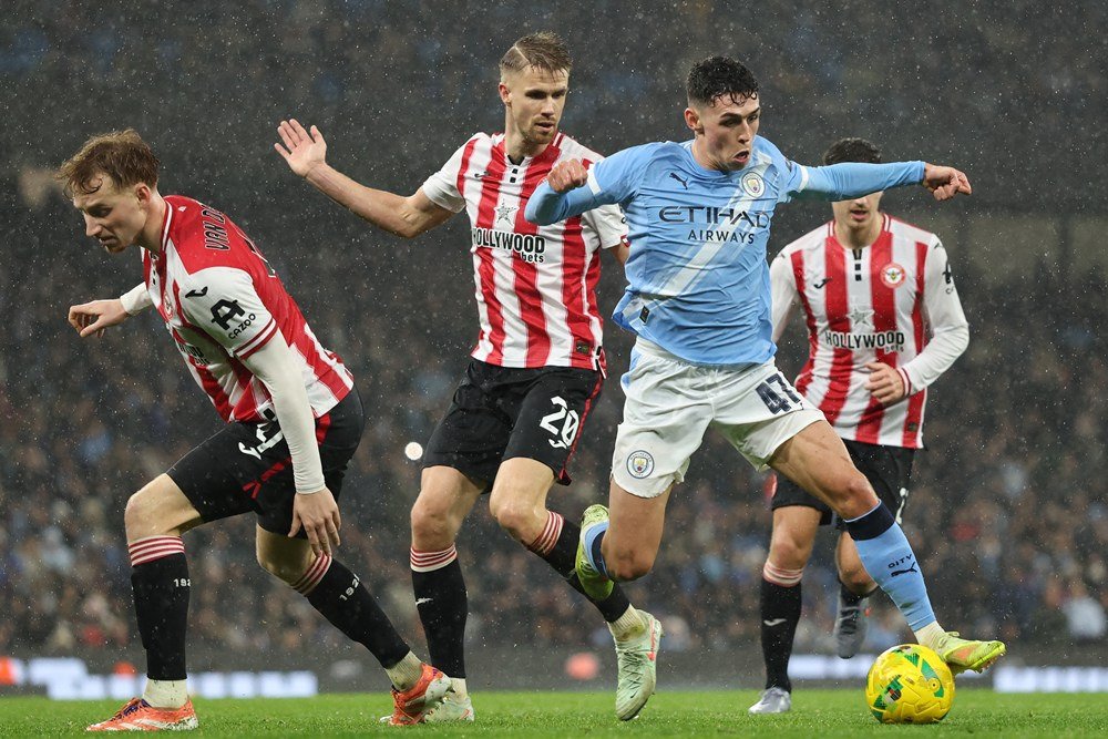 แมนซิตี พบ เบรนท์ฟอร์ด